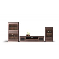 意式風范系列家具：組合柜（高柜HM-01A電視柜HM-01B矮柜HM-01C）