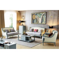 潤潼新美式家具289#1+2+3沙發(fā)