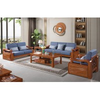 長城橡木客廳系列家具：沙發(fā)033#（1+2+3）