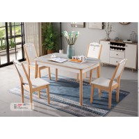 長城家具：餐臺236#（玻璃）、餐椅529#