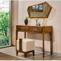 佐霖家具緬甸金絲柚木系列妝臺(tái)3003#
