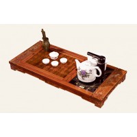 茶友軒610#花梨色實(shí)木茶盤
