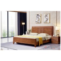 世華現(xiàn)代輕奢紅檀木家具：2036#大床、005#床頭柜
