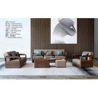 艾美儷家可可西里現(xiàn)代極簡(jiǎn)黑金檀木家具：沙發(fā)KK3105#、長(zhǎng)茶幾KK3306#、方茶幾KK3305#