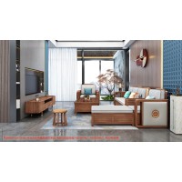 康優(yōu)寶輕奢新中式家具：K6H803沙發(fā) 轉(zhuǎn)角+單位（B靠背儲物箱體薄墊）