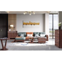 南喜紫金檀木家具：HK103#轉(zhuǎn)角（厚墊）